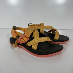 Chaco Kids Multicolor Yellow & Pink Sport Sandals